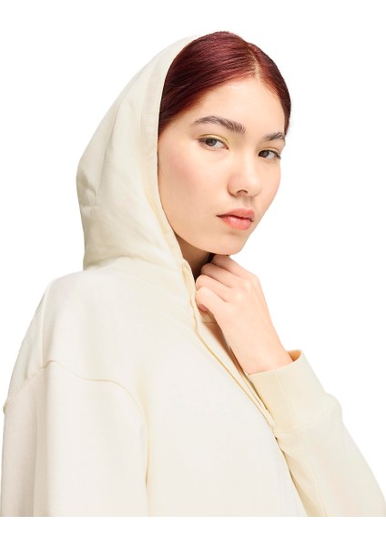 Essentials Elevated Kadın Bej Günlük Stil Sweatshirt 69090199 fırsatları