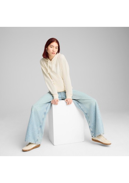 Essentials Elevated Kadın Bej Günlük Stil Sweatshirt 69090199 modelleri