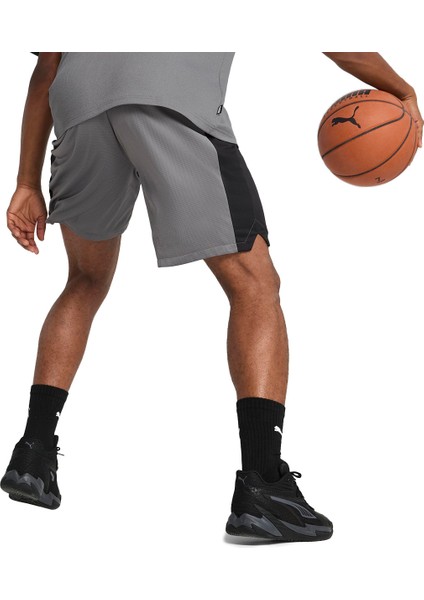 Shot Blocker Erkek Gri Basketbol Şort 62305914