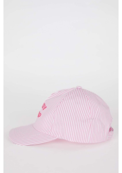 Kız Çocuk Çizgili Cap Şapka D8426A825SM
