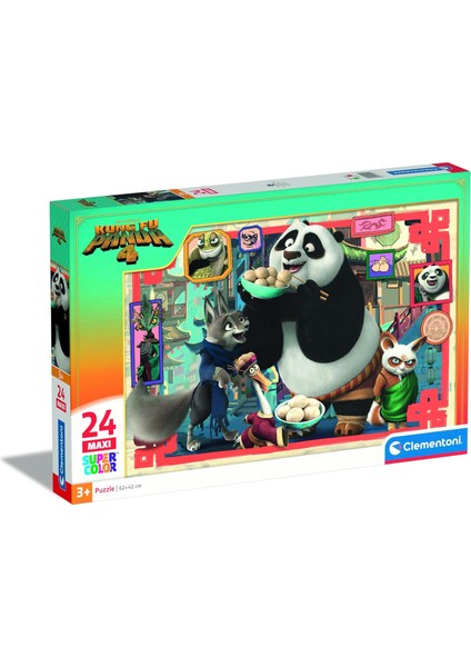 24 Maxi Parça Puzzle Kung Fu Panda