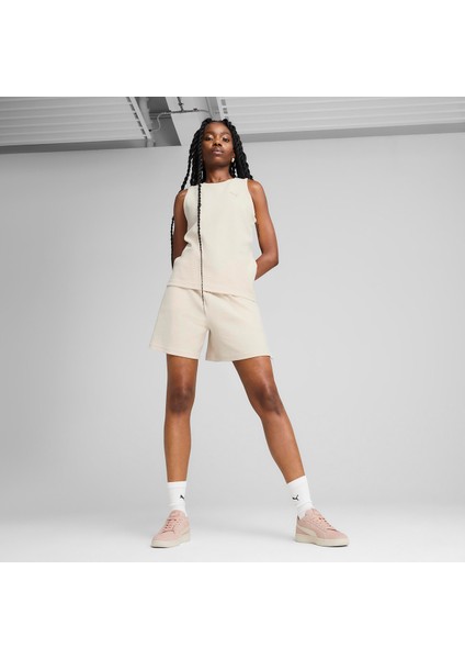 Her High-Waist Kadın Bej Günlük Stil Şort 68506287 modelleri