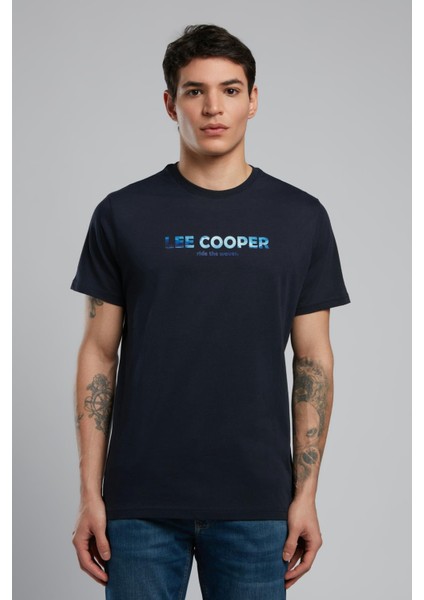 Ember Erkek O Yaka T-Shirt Lacivert
