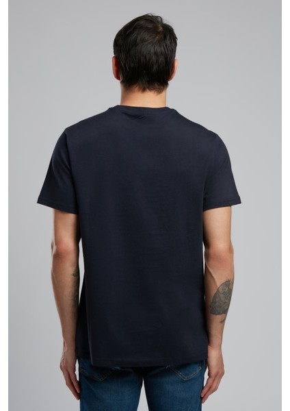 Ember Erkek O Yaka T-Shirt Lacivert