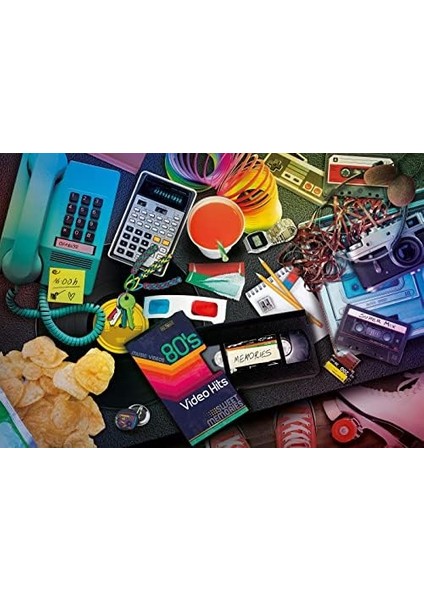- 1000 Parça Hq Collection Yetişkin Puzzle - 80S Nostalgia