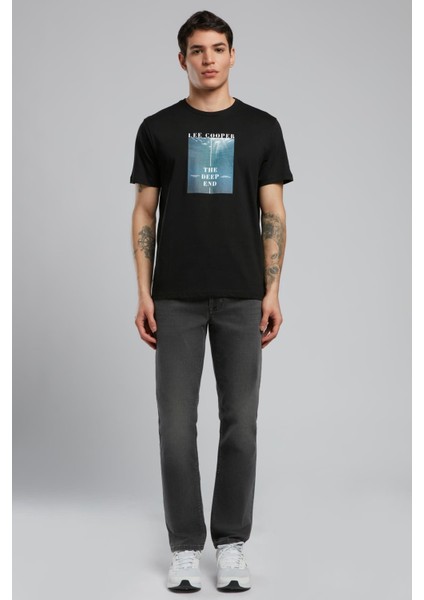 Tino Erkek O Yaka T-Shirt Siyah