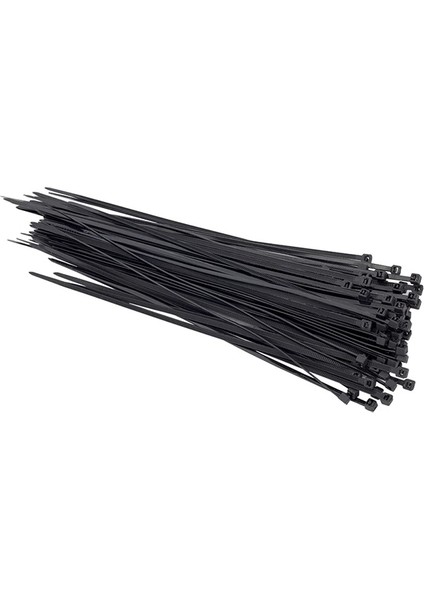 30 cm 3.6 mm Kablo Bağı Siyah (100LÜ Paket)