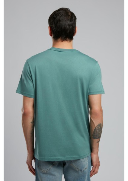Ivo Erkek O Yaka T-Shirt Çağla Yeşili fırsatları
