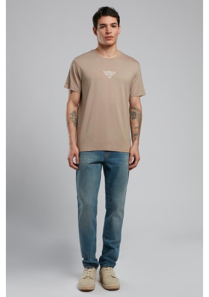 Paola Erkek O Yaka T-Shirt Vizon