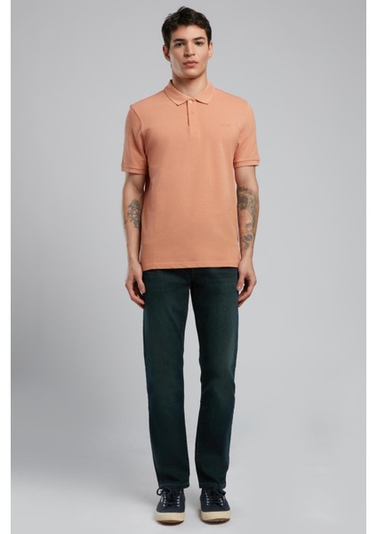 Twins Erkek Polo Yaka T-Shirt Çağla Yeşili