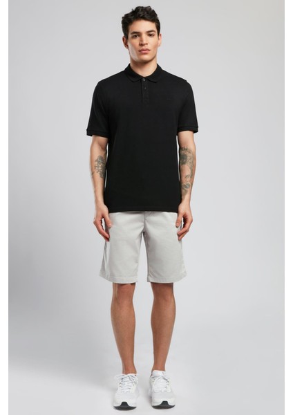 Twins Erkek Polo Yaka T-Shirt Siyah