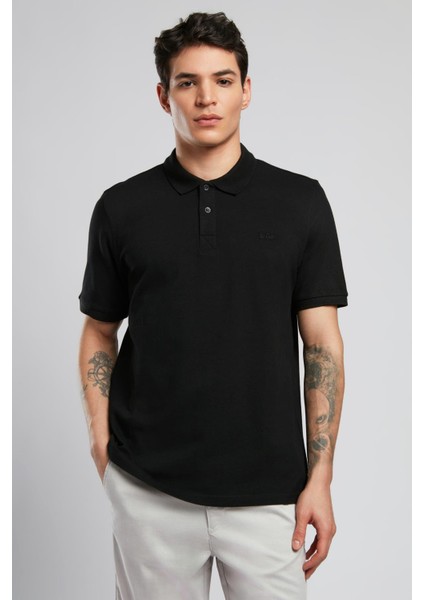 Twins Erkek Polo Yaka T-Shirt Siyah fiyatları