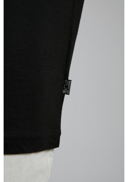 Capela Erkek O Yaka T-Shirt Siyah modelleri