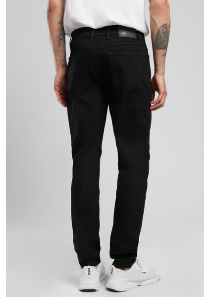 Jack Erkek Slim Fit Stay Black Jean Pantolon