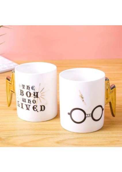 HP Gözlük Şimşek Tasarımlı Kupa Bardak