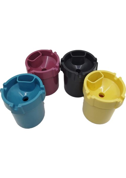 1 Adet Plastik Koku Yapmaz Küllük Çakmaklık Hazneli Oto Ev Ofis Küllüğü