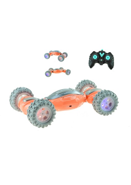 1:16 Sc Uk Oyuncak Drift Akrobat Araba 2.4ghz Işıklı Şarjlı 4x4