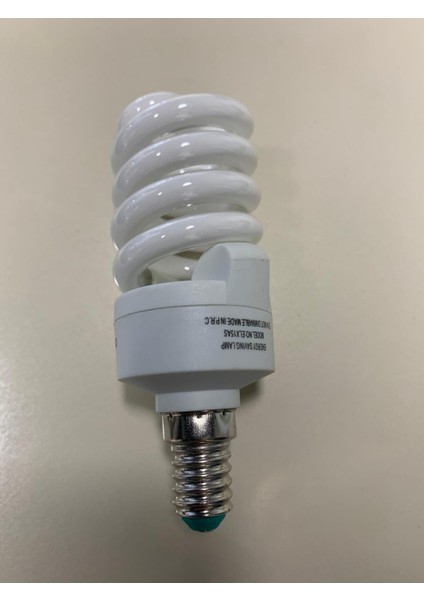 15W E14 Spiralli Tasarruflu Ampul 2700K