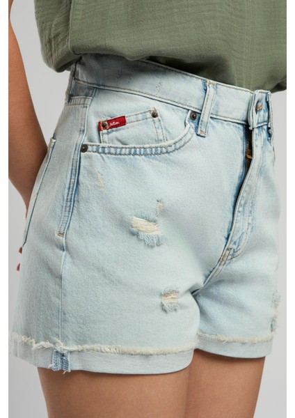 Holly 2 Kadın Jean Şort Denim modelleri