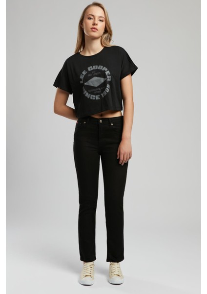 Susie Kadın Jean Pantolon Siyah Sanbourne Black