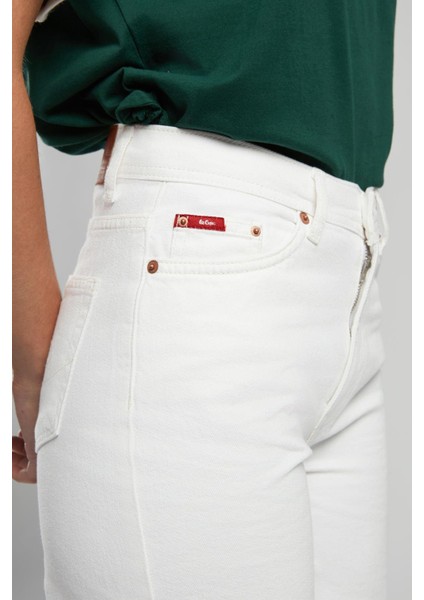 Sandy Kadın Jean Pantolon White Jean indirimleri