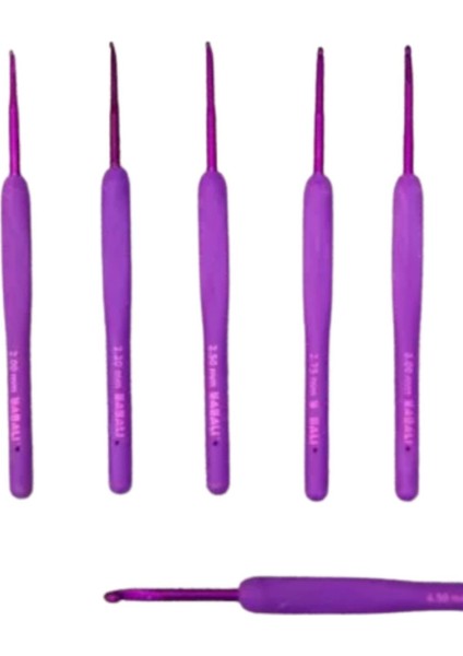 Örgü Tığ Purple 4,5 Numara
