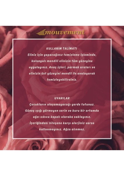 Pudra Kokulu 160'lı Kolonyalı Mendil: Yumuşak ve Huzurlu Dokunuş
