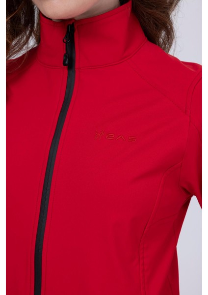 Bianca Ince Softshell Kadın Ceket Kırmızı