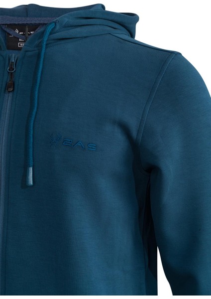 Orgeen Kapşonlu Tam Fermuarlı Sweatshirt