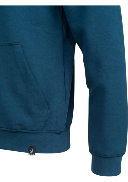 Orgeen Kapşonlu Tam Fermuarlı Sweatshirt