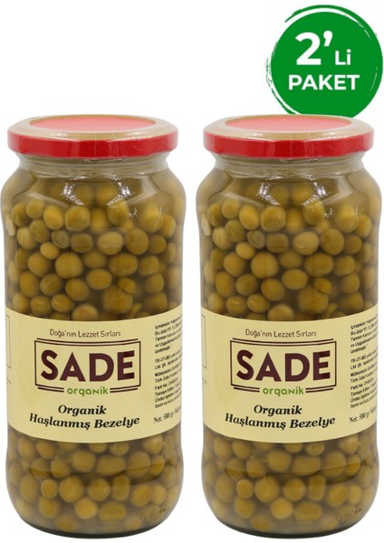 Haşlanmış Bezelye 400 gr 2'li Paket