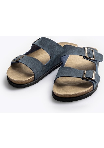 Çift Bantlı Indigo Sandalet fiyatları