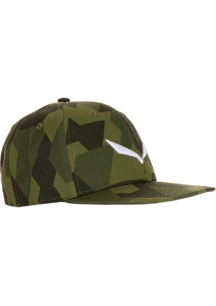Puez Camou Flat Şapka