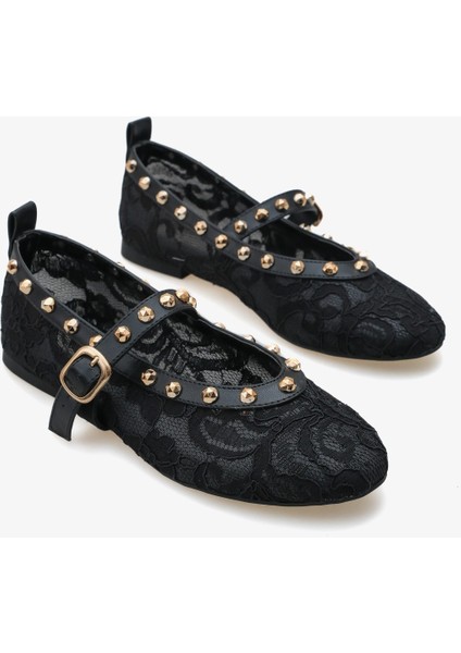 Egina Inna Kadın Dantel Babet