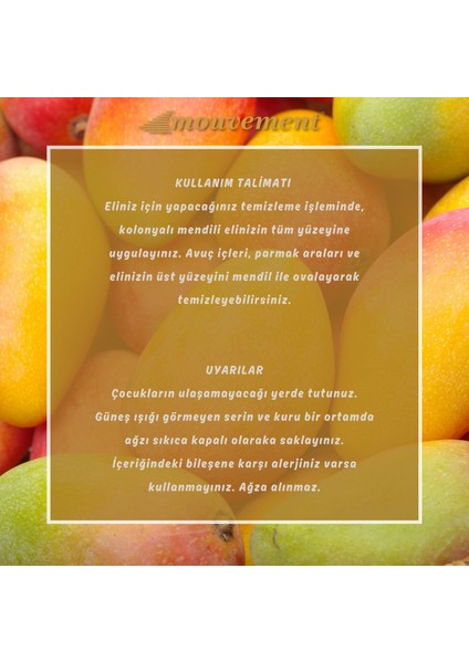 Mango Kokulu 160'lı Kolonyalı Mendil: Tropikal Tazelik fırsatları