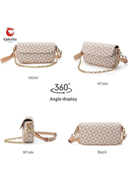 Kadınların Çantası, Çantası, Işık Luksuz Retro S Iradan Moda, Tek Omuz Çantası, Küçük Kare Çantası (Yurt Dışından)