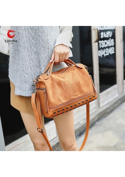 Kore Versiyonu Moda Dondurulmuş Çantası Giymek Kolay, Kadınların Retro Çantası, Tek Omuz Diagonal Çarpıcı Çantası. (Yurt Dışından)