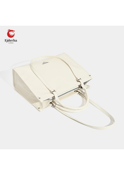 Kadınlar Için Büyük Kapasite Sahip Omuz Çantası, Kore Versiyonu, Üniversite Stili, Yüksek Sonu, Minimalist Siyah Çantası (Yurt Dışından)