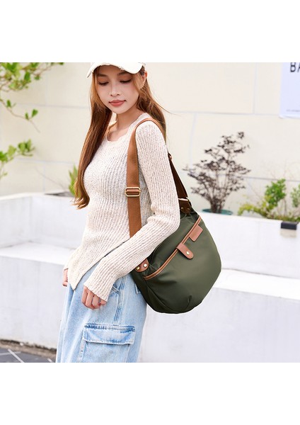 Sa Renk Nylon Trendi Sıradan Tek Omuz Çantası (Yurt Dışından)