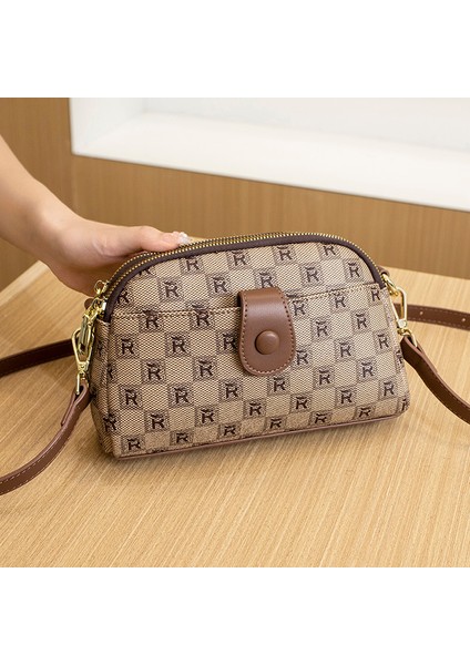 Vintage Letter Small Square Bag (Yurt Dışından)