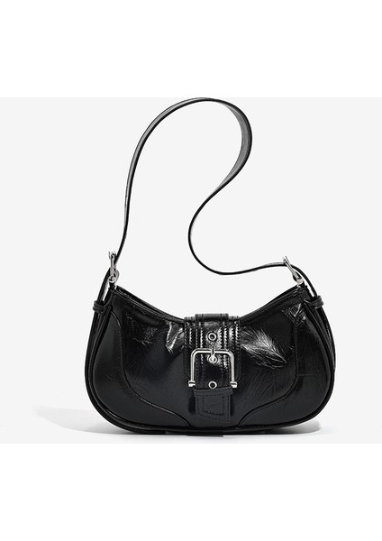 Sadece Yüksek Boyutlu Texture Crossbody Çantası. (Yurt Dışından)