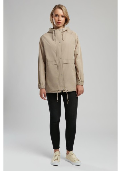 Fredo Kadın Yağmurluk Bej