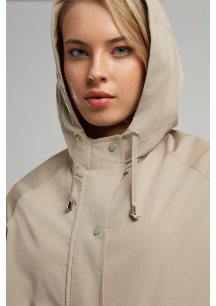Fredo Kadın Yağmurluk Bej indirimleri