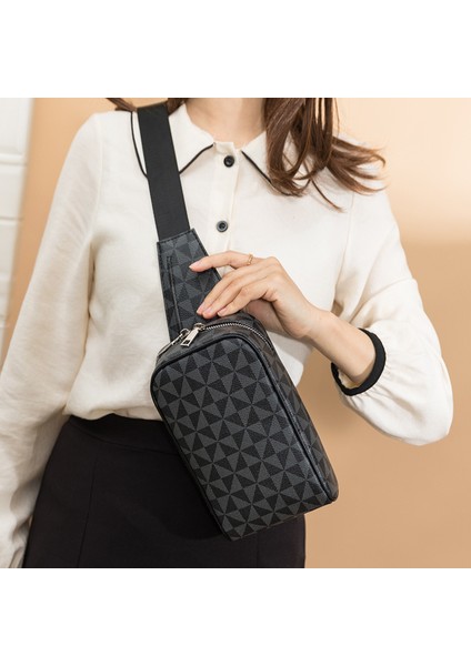 Bir Göğsünün Kore Moda Karışık Ceset Çantası (Yurt Dışından)