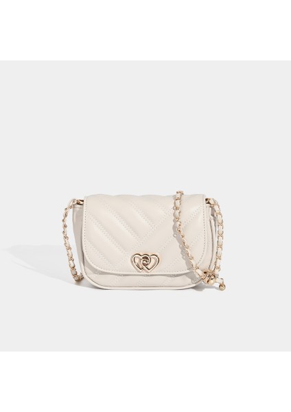 Retro Moda Embroidery Thread Light Luxury Basit Moda Chain Shoulder Bag (Yurt Dışından)