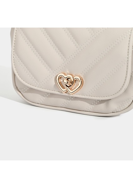 Retro Moda Embroidery Thread Light Luxury Basit Moda Chain Shoulder Bag (Yurt Dışından)