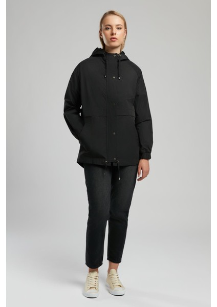 Fredo Kadın Yağmurluk Siyah