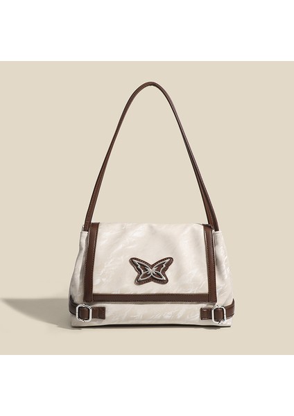 Texture American Retro Motorcycle Shoulder Bag (Yurt Dışından)