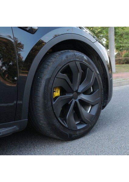 Tesla Model Y Knıfe Jant Kapağı Seti 19 Inç, Mat Siyah Renk (4 Adet Set Olarak Satılmaktadır.)