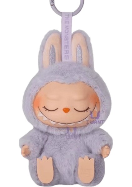 Orijinal Labubu Anahtarlık Kör Kutu Have A Seat Serisi Sevimli Emaye Yüz Labubu Canavarlar Anime Model Çanta Kolye Oyuncak Hediye Renk:kahverengi (Yurt Dışından)